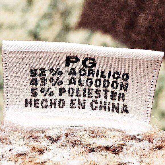 Liz Claiborne Cardigan Sweater Petite Large Womens Multicolor Knit Open Front - Picture 7 of 9